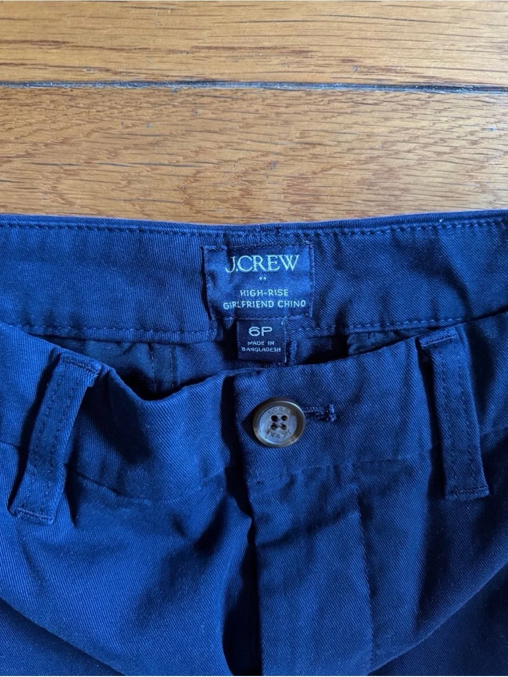 Women’s J Crew High Rise Navy Chino Pants